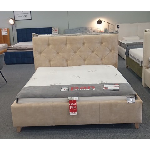 Łóżko KASANDRA COMFORTEO 160x200 tapicerowane - OUTLET