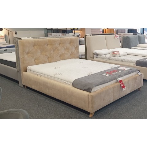 Łóżko KASANDRA COMFORTEO 160x200 tapicerowane - OUTLET