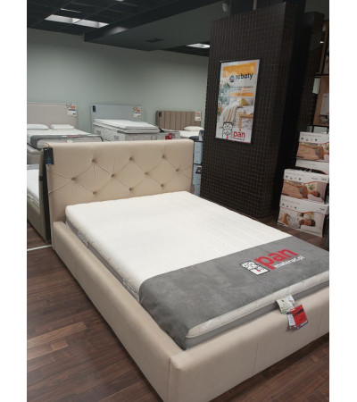 Łóżko ELEKTRA COMFORTEO 140x200 tapicerowane - OUTLET