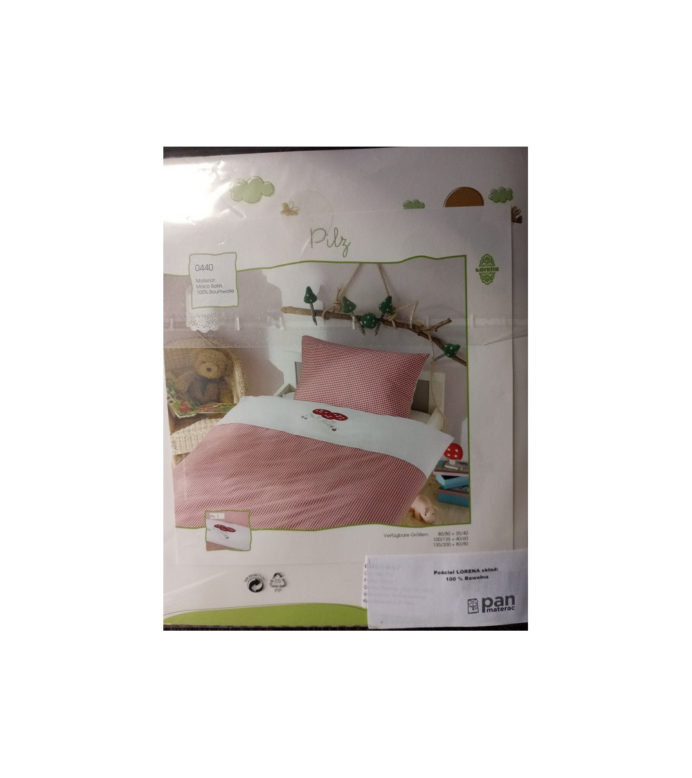 Pościel LORENA 100x135 bawełniana - OUTLET