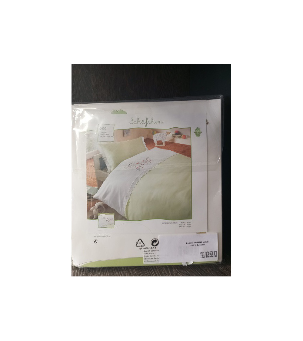 Pościel LORENA 100x135 bawełniana - OUTLET