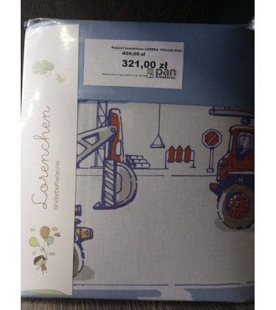 Pościel LORENA 155x200 bawełniana - OUTLET