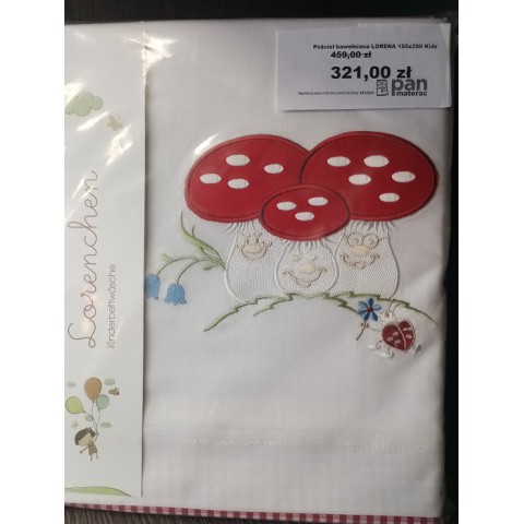 Pościel LORENA 155x200 bawełniana - OUTLET