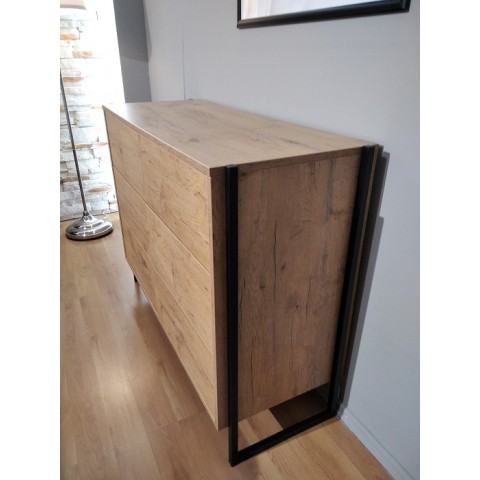 Komoda LOFT NEW ELEGANCE 110x84x42 - OUTLET