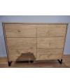 Komoda LOFT NEW ELEGANCE 110x84x42 - OUTLET