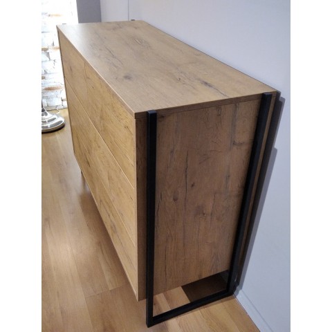 Komoda LOFT NEW ELEGANCE 110x84x42 - OUTLET