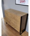 Komoda LOFT NEW ELEGANCE 110x84x42 - OUTLET