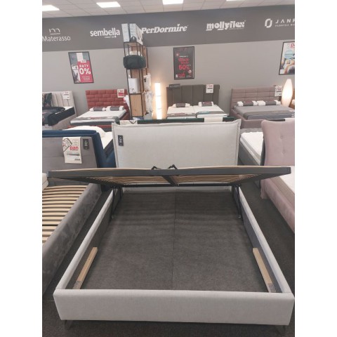 Łóżko SIMONE BED DESIGN 160x200 tapicerowane - OUTLET