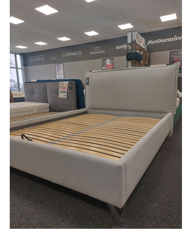 Łóżko SIMONE BED DESIGN 160x200 tapicerowane - OUTLET