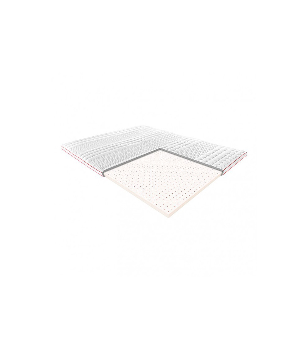 Materac POSŁANIOWY LATEX JANPOL 160x200 nawierzchniowy – OUTLET