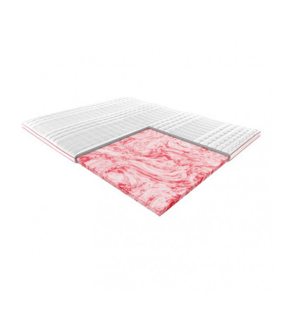 Materac POSŁANIOWY Z PIANKĄ ŻELOWĄ JANPOL 100x190 nawierzchniowy - OUTLET