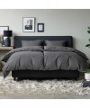 Pościel HOME BY TEMPUR Egyptian Cotton antracyt 160x200 - OUTLET