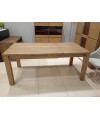 Stół rozkładany Dębowy 120 cm Typ 40 + 4 krzesła Toledo 2 beżowy, dąb miodowy - OUTLET