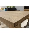 Stół rozkładany Dębowy 120 cm Typ 40 + 4 krzesła Toledo 2 beżowy, dąb miodowy - OUTLET