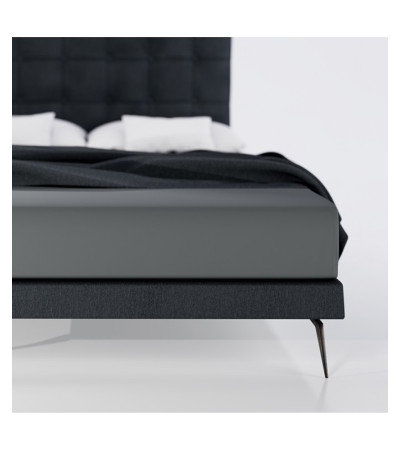 Prześcieradło PAN MATERAC 120x200 grafitowe – OUTLET