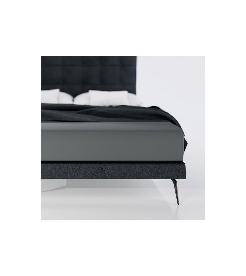 Prześcieradło PAN MATERAC 120x200 grafitowe – OUTLET