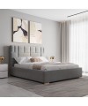 Łóżko LINEN NEW CONCEPT tapicerowane