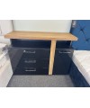 Komoda TULUZA BLACK FORTE - OUTLET