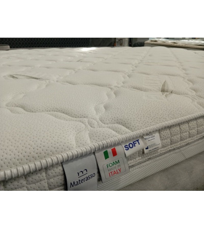 Materac VISCOGREEN LUX MATERASSO 160x200 piankowy – OUTLET