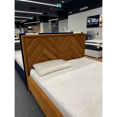 Łóżko PREMIUM 77 NEW ELEGANCE 160x200 tapicerowane – OUTLET
