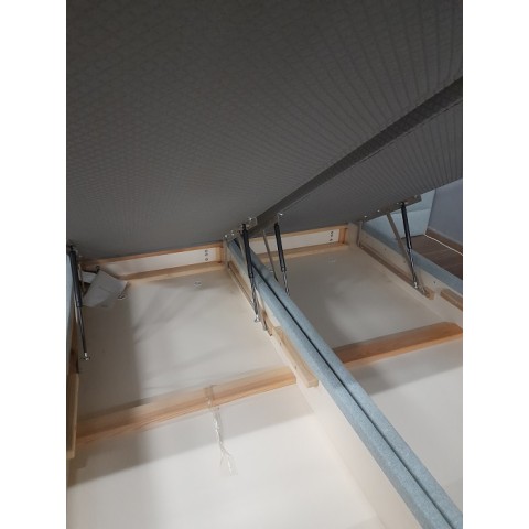Łóżko WEZGŁOWIE 600 kontynent z pojemnikiem NEW ELEGANCE 160x200 – OUTLET
