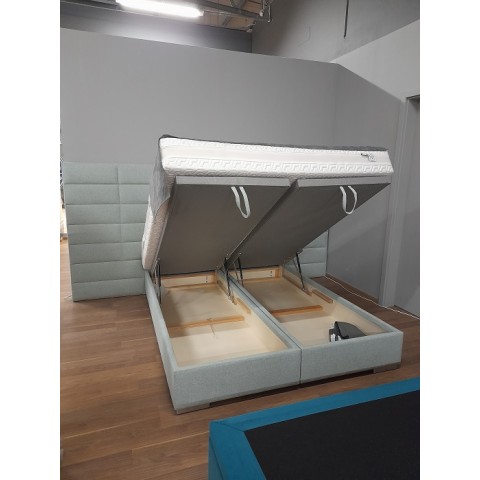 Łóżko WEZGŁOWIE 600 kontynent z pojemnikiem NEW ELEGANCE 160x200 – OUTLET