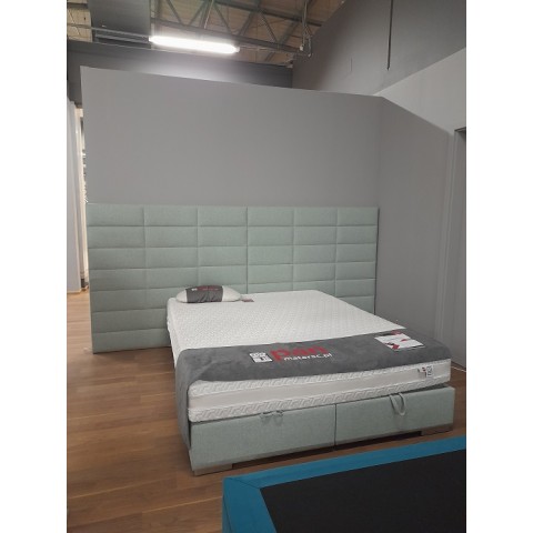 Łóżko WEZGŁOWIE 600 kontynent z pojemnikiem NEW ELEGANCE 160x200 – OUTLET