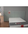 Łóżko WEZGŁOWIE 600 kontynent z pojemnikiem NEW ELEGANCE 160x200 – OUTLET