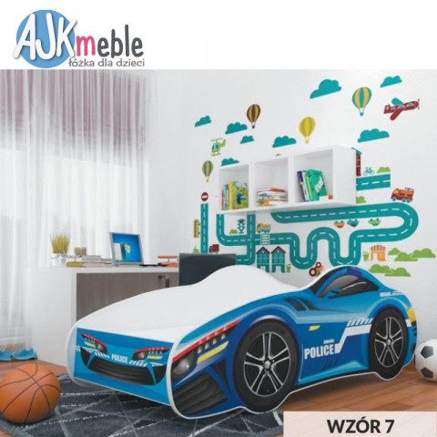Łóżko CARS AJK MEBLE dziecięce