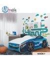 Łóżko CARS AJK MEBLE dziecięce