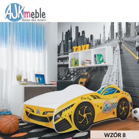 Łóżko CARS AJK MEBLE dziecięce