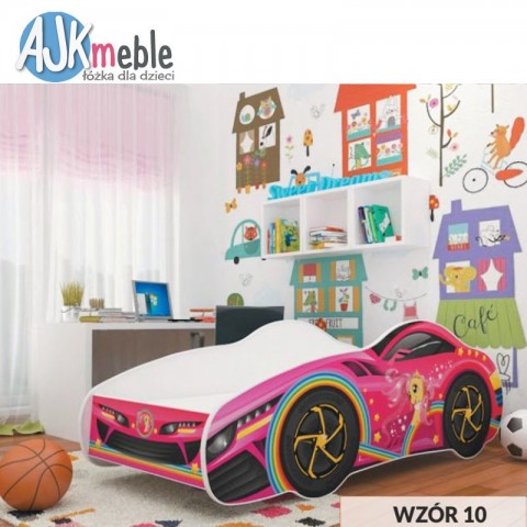 Łóżko CARS AJK MEBLE dziecięce