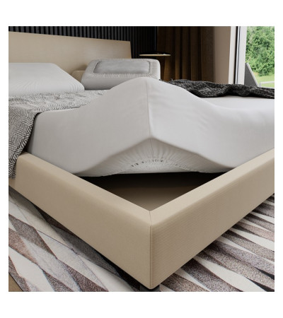 Prześcieradło satynowe PAN MATERAC 120x200 białe - OUTLET
