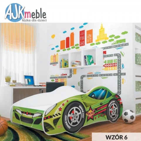 Łóżko CARS AJK MEBLE dziecięce