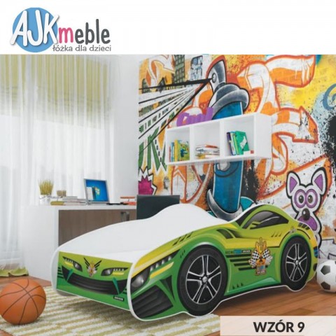 Łóżko CARS AJK MEBLE dziecięce