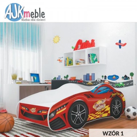 Łóżko CARS AJK MEBLE dziecięce