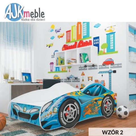 Łóżko CARS AJK MEBLE dziecięce