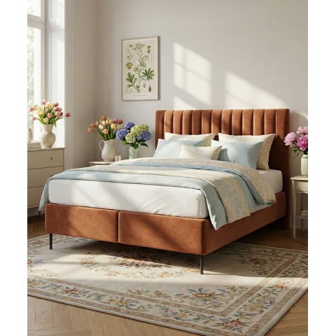 Łóżko FIORE COMFORTEO tapicerowane