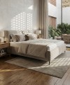 Łóżko HATTON COMFORTEO tapicerowane