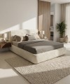 Łóżko DIUN COMFORTEO tapicerowane