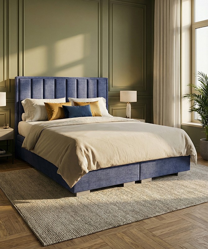 Łóżko OLIVIERO BED DESIGN kontynentalne