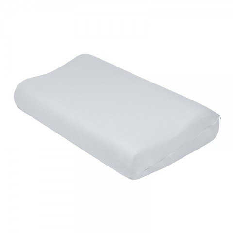 Poszewka na poduszkę piankową CONTOUR PAN MATERAC jasnoszara