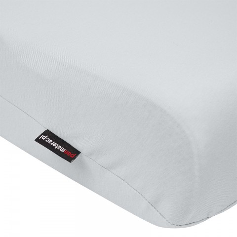 Poszewka na poduszkę piankową CONTOUR PAN MATERAC jasnoszara