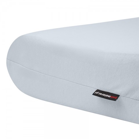 Poszewka na poduszkę piankową CONTOUR PAN MATERAC jasnoszara