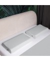 Poszewka na poduszkę piankową CONTOUR PAN MATERAC jasnoszara