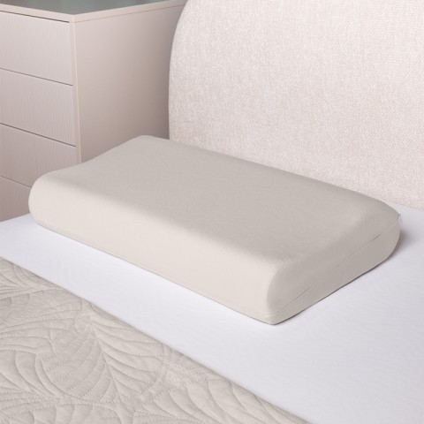 Poszewka na poduszkę piankową CONTOUR PAN MATERAC beżowa