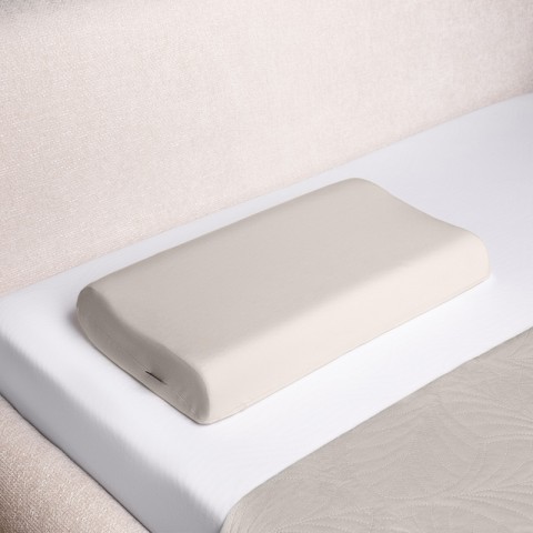 Poszewka na poduszkę piankową CONTOUR PAN MATERAC beżowa