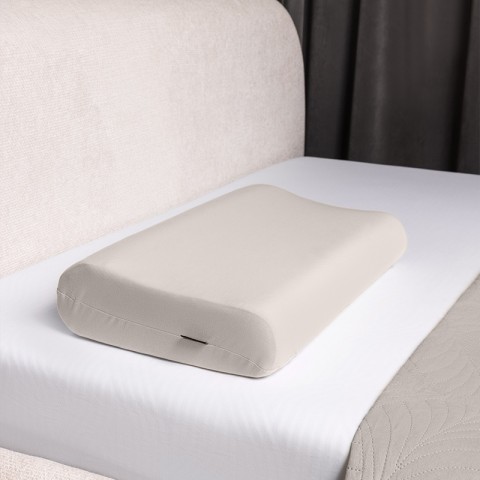Poszewka na poduszkę piankową CONTOUR PAN MATERAC beżowa