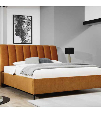 Łóżko Maya H-100 New Elegance tapicerowane