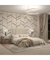 Łóżko ENZO BED DESIGN kontynentalne